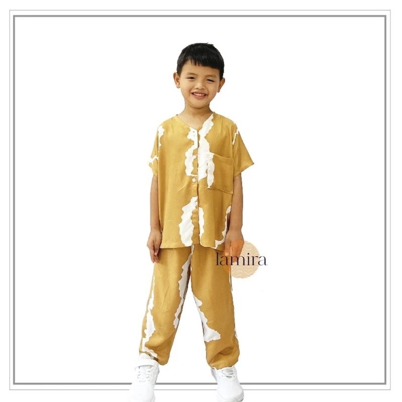 Piyama Anak Rayon / Baju Tidur Anak