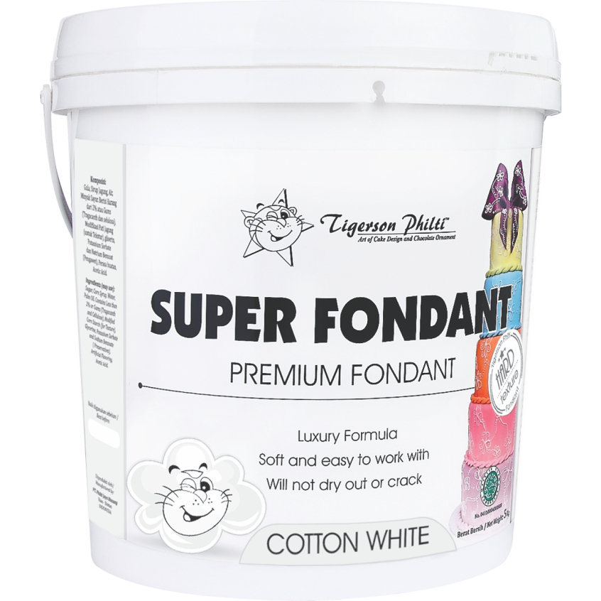 

Tigerson fondant kemasan repack 1kg