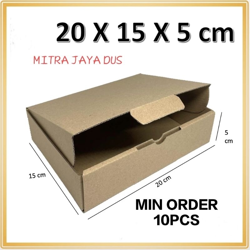 

kardus packing die cut 20x15x5 min order 10pcs