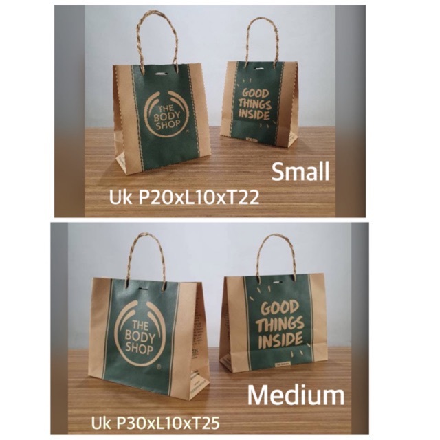 

Paper Bag THE BDY SHOP