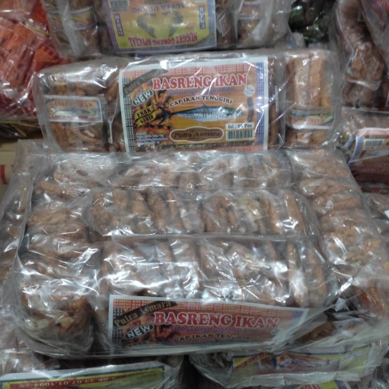 

(1 BAL) Basreng Ikan Cap Tengiri isi 5x20