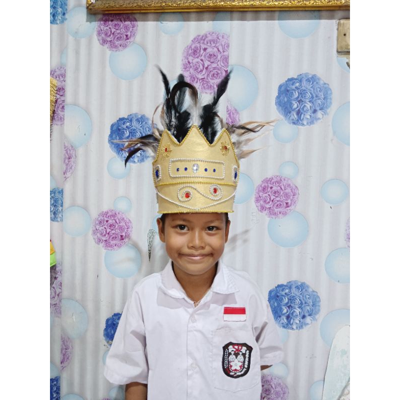 Topi papua /topi bulu