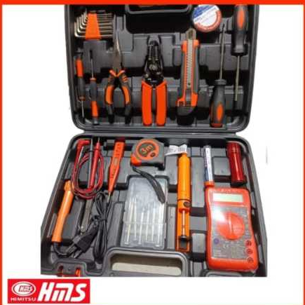 Tool Kit Set Electric Hand HMS Tool Box / Perkakas Listrik