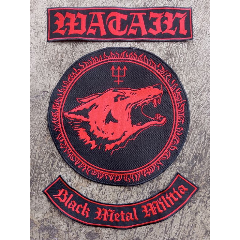 backpatch set bordir watain
