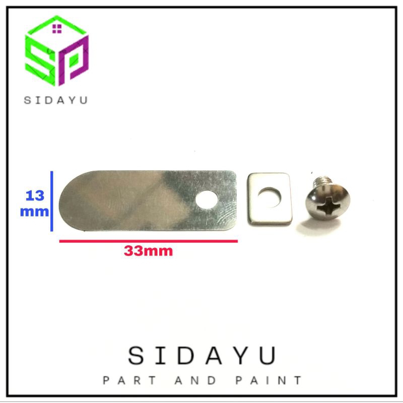 Plat Klep Kompresor Angin Oilless 3/4hp - 1hp