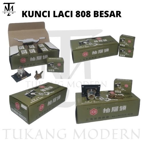KUNCI LACI 808 KECIL / KUNCI LACI 808 BESAR / KUNCI LACI MEJA / KUNCI LACI LEMARI / KUNCI LACI HUBEN