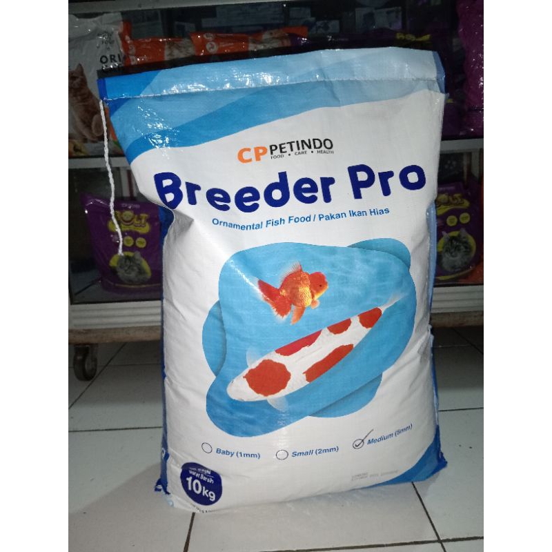 BREDER PRO PAKAN IKAN KOI BREDERPRO 10KG 5MM