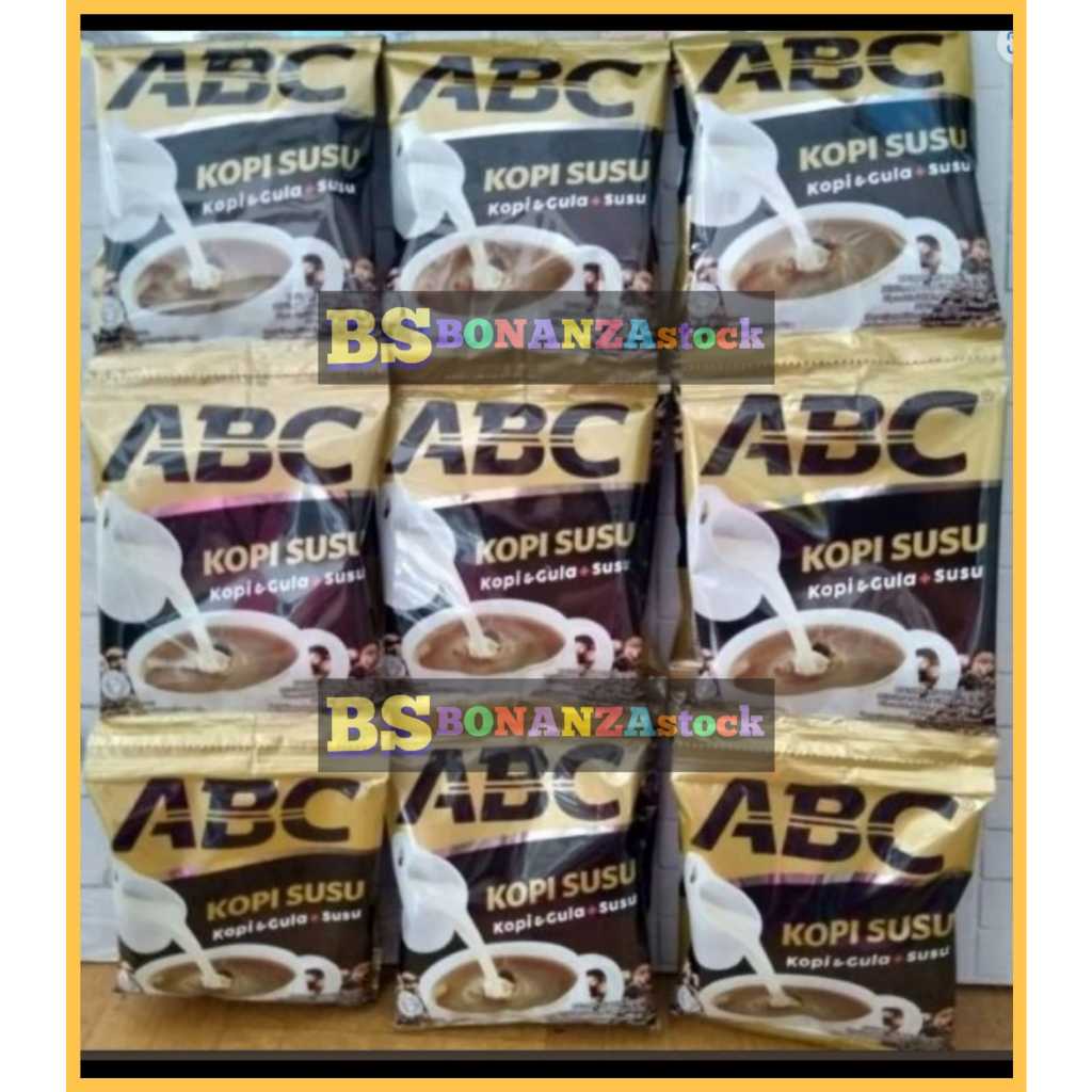 

Kopi ABC kopi susu sachet 31gram RENCENG ( ISI 10)