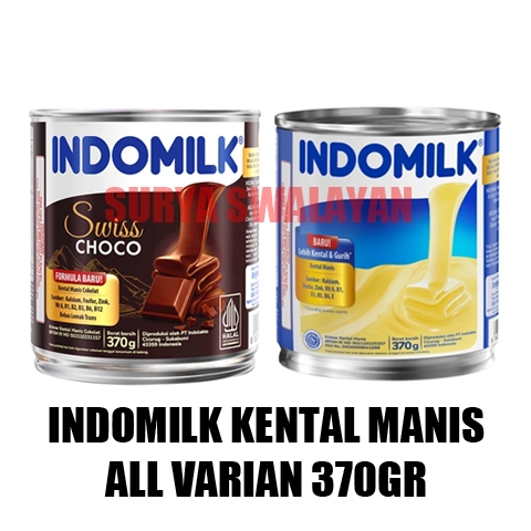 

Indomilk Krimer Kental Manis 370 gr All Varian