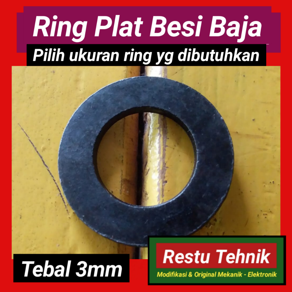 RING PLAT BESI BAJA
