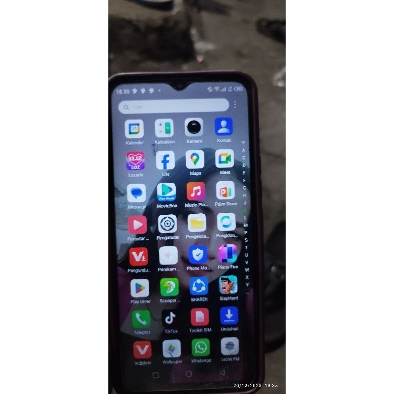 Lcd xiaomi redmi note 7 copotan original fullset