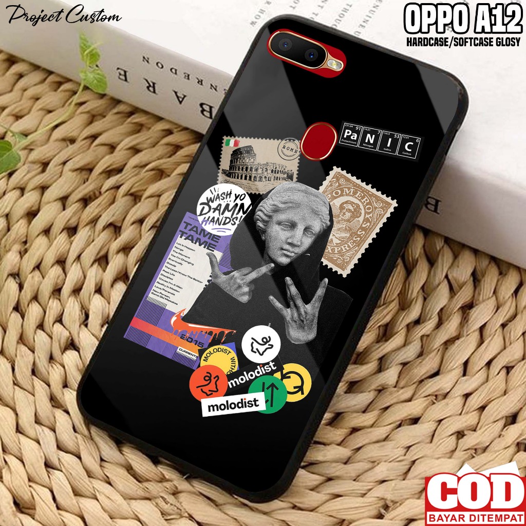 Case Oppo A12 - Casing Hp Oppo A12 Motif ( Estetik ) - Kondom Hp - Cassing Hp - Silikon Hp Oppo A12 