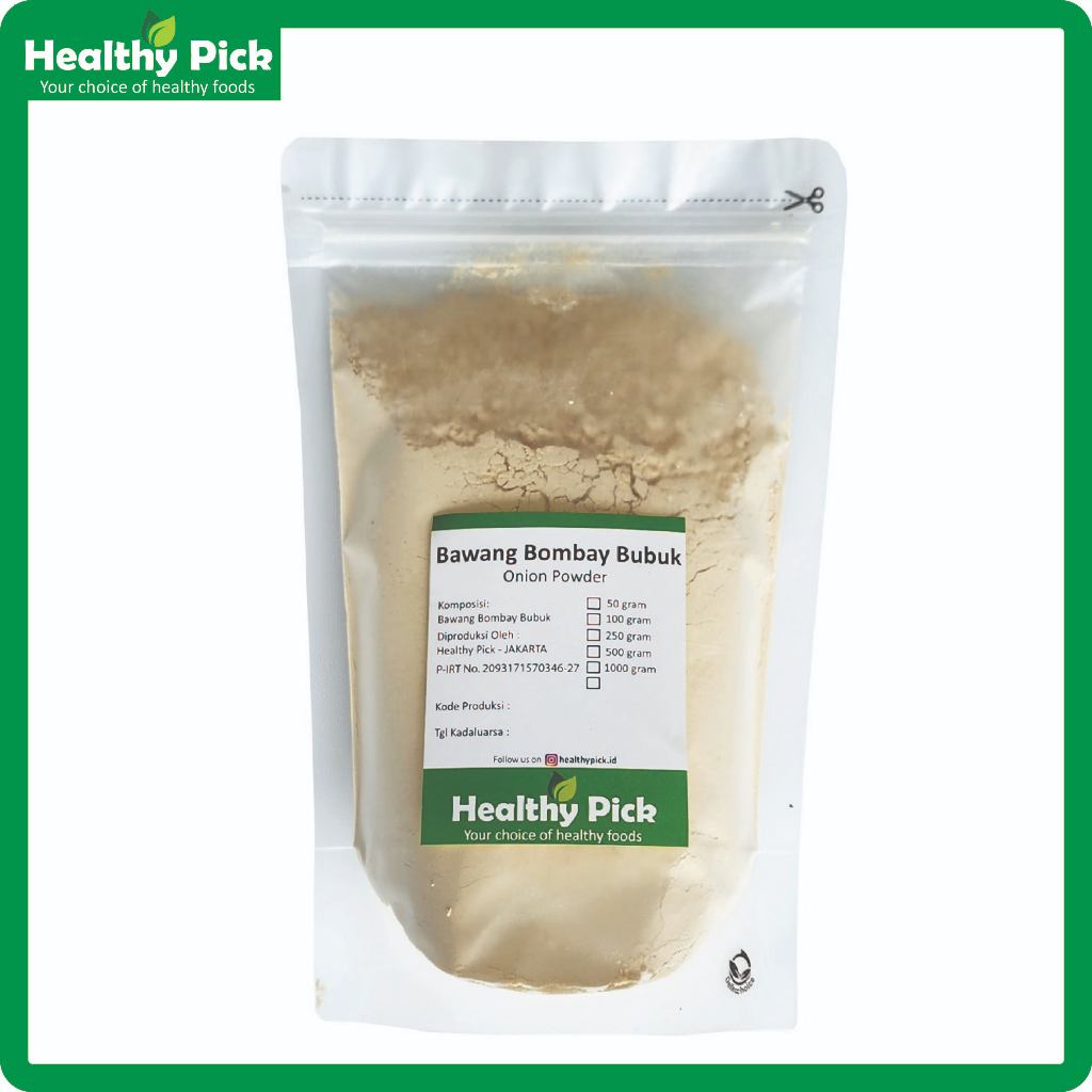 

Onion Powder / Bawang Bombai Bubuk / Bawang Bombay Bubuk 250gr