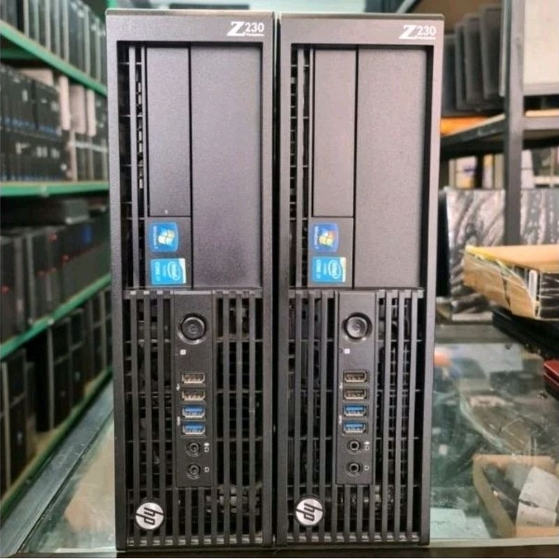 PC HP Z230 SFF CORE i5-4570 SSD 512GB RAM 16GB MURAH BANGET