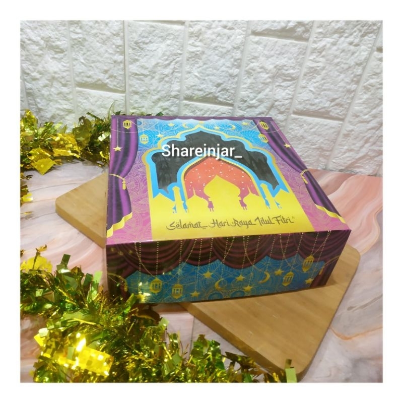 

Box Kotak Packaging Hampers Kue Bolu Souvenir Kado Gift Lebaran Idul Fitri Eid