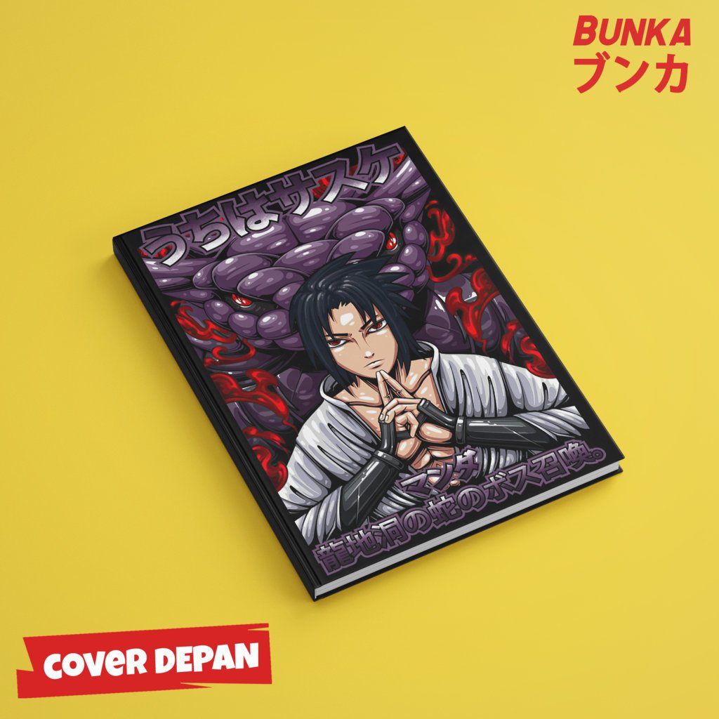 

Note Book Aesthetic Anime Naruto Sasuke Uchiha B Hardcover A5 Buku Tulis Catatan Notes Agenda Planner Jurnal vintage buku catatan story book kado anniversary valentine cowok cewek murah