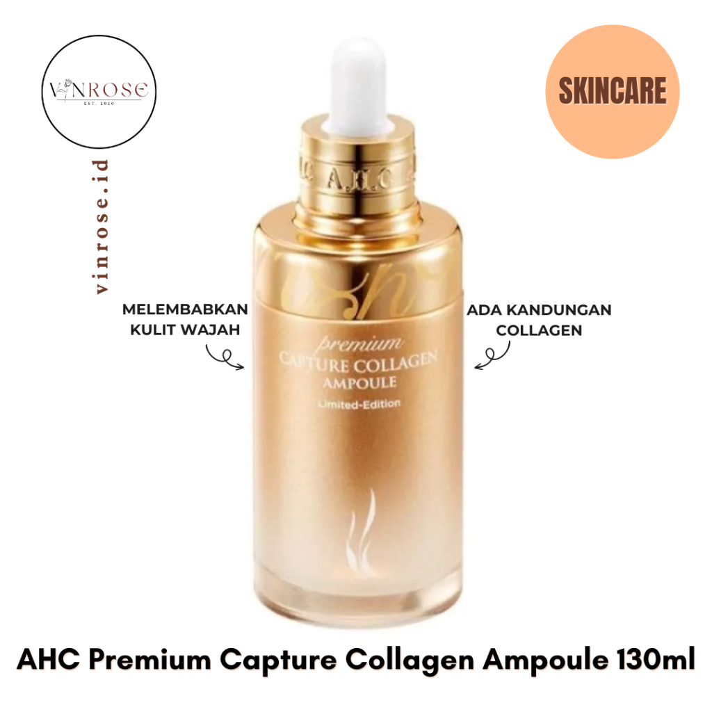 AHC Premium Capture Collagen Ampoule 130ml Korea Skincare Essence