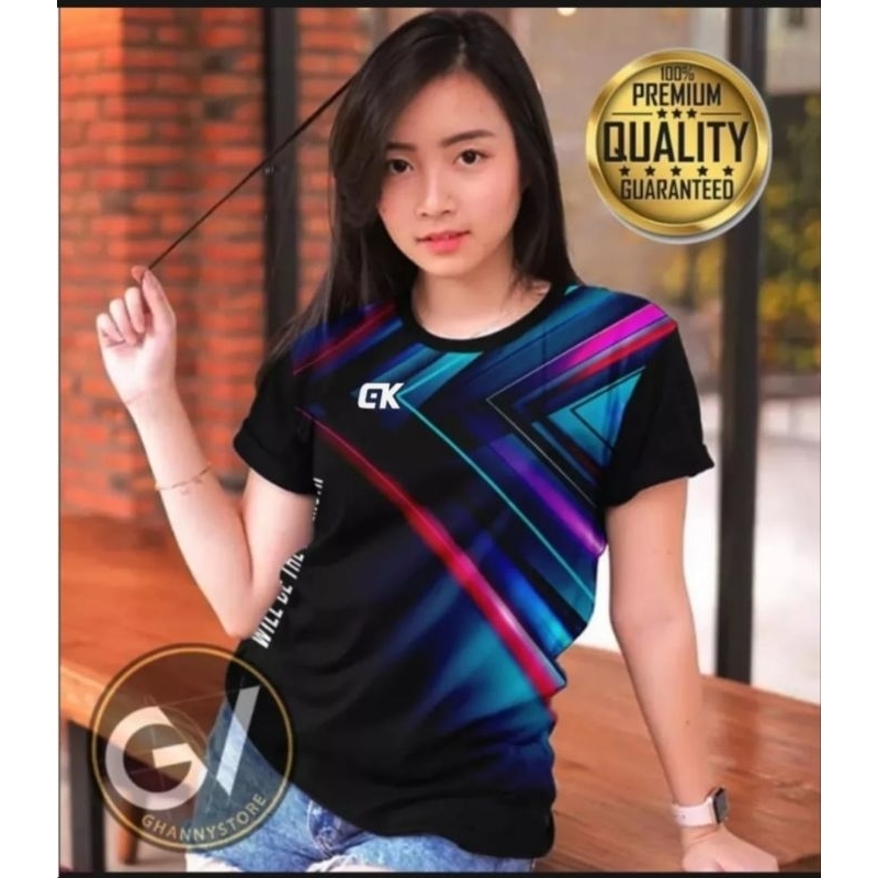 KAOS OLAHRAGA WANITA JUMBO BAJU VOLI CEWEK JUMBO KAOS BADMINTON WANITA JERSEY VOLLY CEWEK