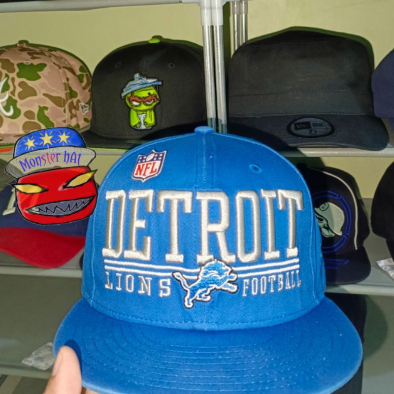 Topi New Era Detroit Lions Football, Snapback OSFM
