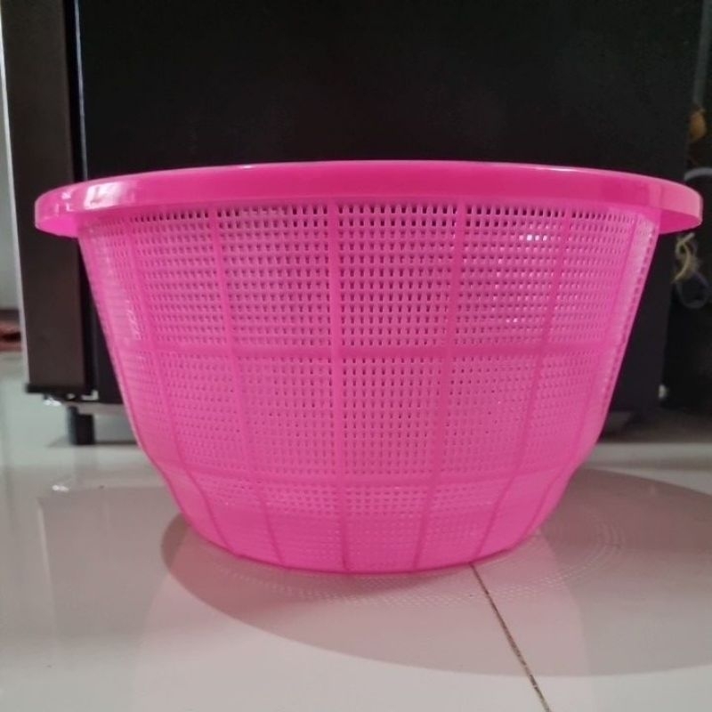 WAKUL NASI JUMBO PLASTIK TANPA TUTUP DIAMETER 30CM