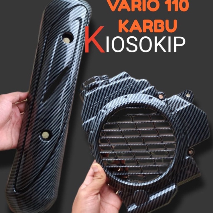 RM cover radiator vario karburator carbon knalpot vario karburator carbon vario 11 karbu carbon