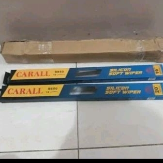 Sepasang wiper All new Ertiga 2019-2024 Frameless karet Silicon