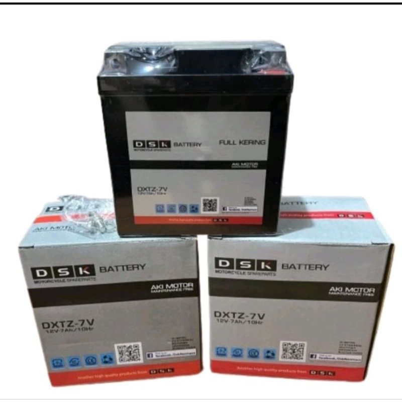 Aki DSK nmax OLD / Aerox. baterai kering. n max lama