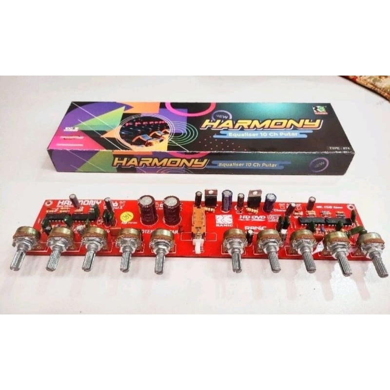 KIT EQUALIZER HARMONY POTENSIO PUTAR RANIC