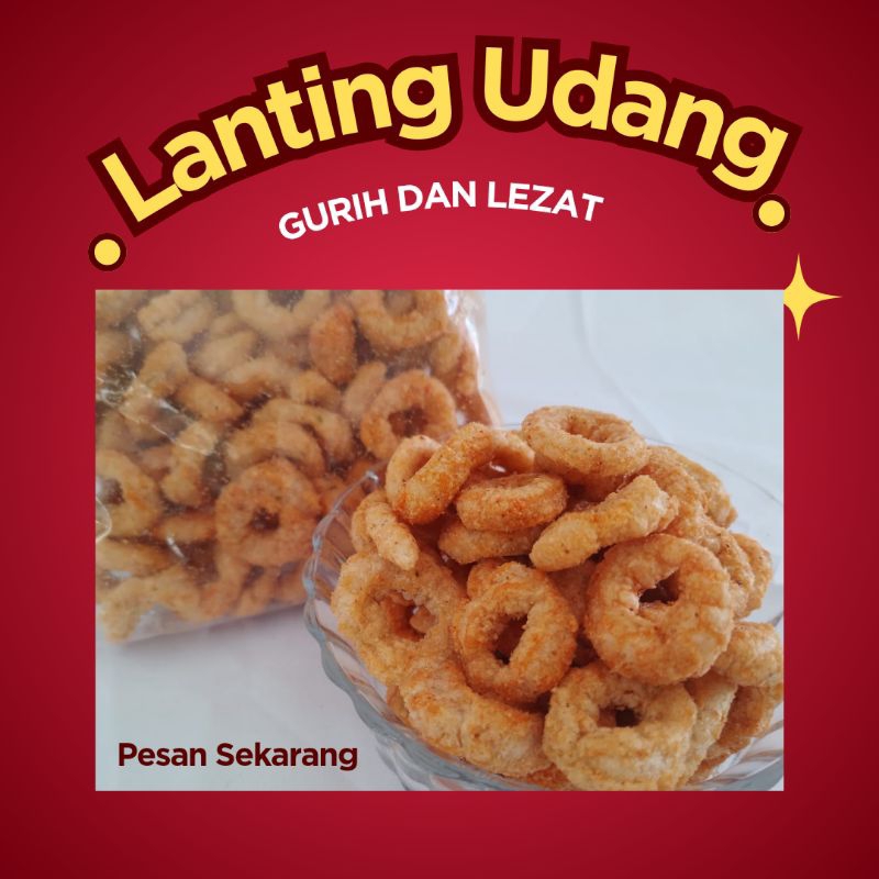 

Lanting udang gurih dan renyah 90 gram