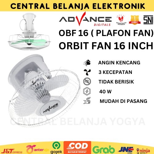 KIPAS ANGIN ORBIT 16 INCH KIPAS ANGIN PLAFON 16 INCH ORBIT FAN 16 INCH | ADVANCE