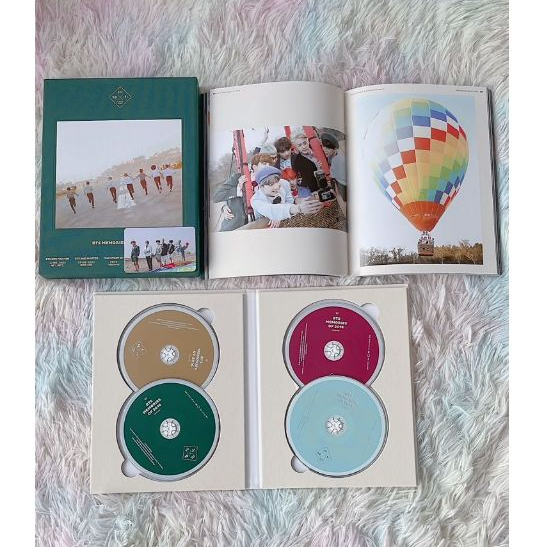 BTS MEMORIES 2016 DVD FULLSET UNSEALED PC YOUNG FOREVER PHOTOCARD