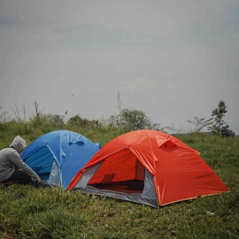 Tenda Camping LWY Compass| Tenda Gunung Antares 4P | Tenda Kapasitas 2 Orang Double Layer | Tenda Ul