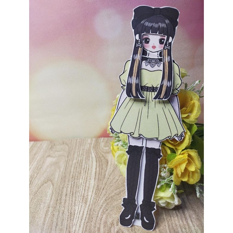 Yena Paperdoll Karakter/ Boneka Kertas Karakter Kpop