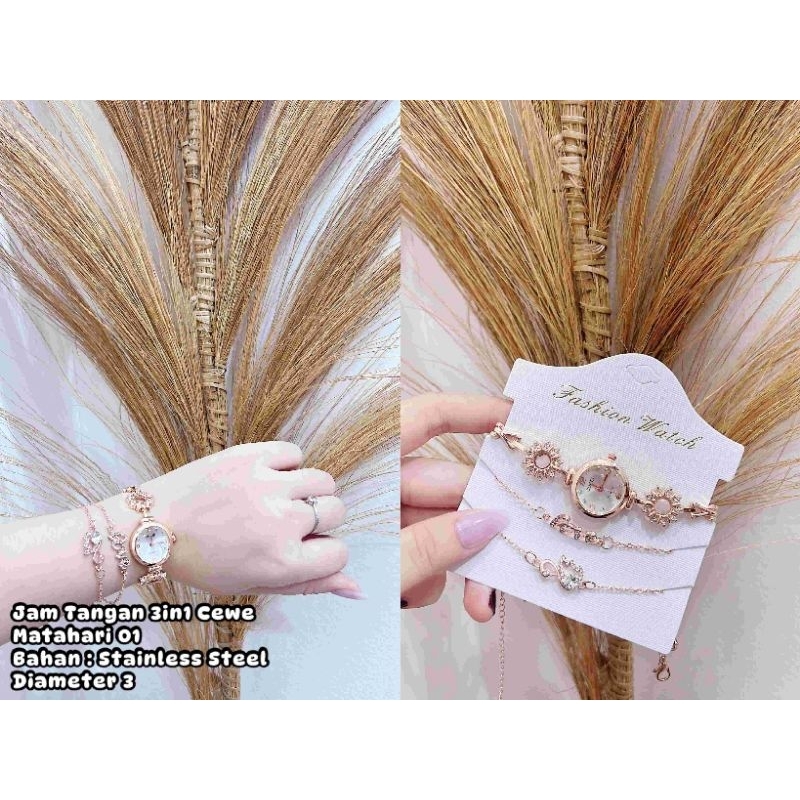 Kairos Store Jam tangan Butterfly Matahari 01