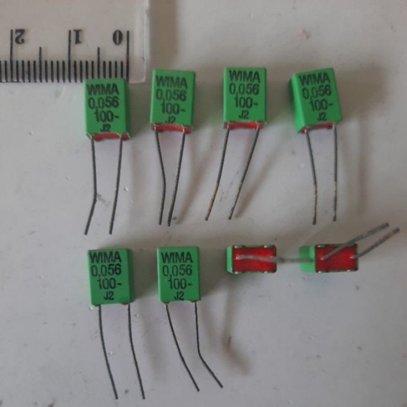 kapasitor wima 56n 100volt , barang baru stok lama bagus