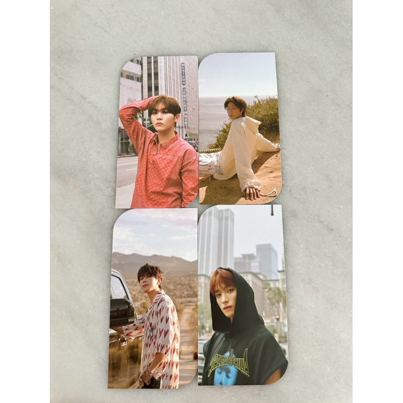 SEVENTEEN haenggarae bookmark (WONWOO, DK, THE8, SEUNGKWAN)