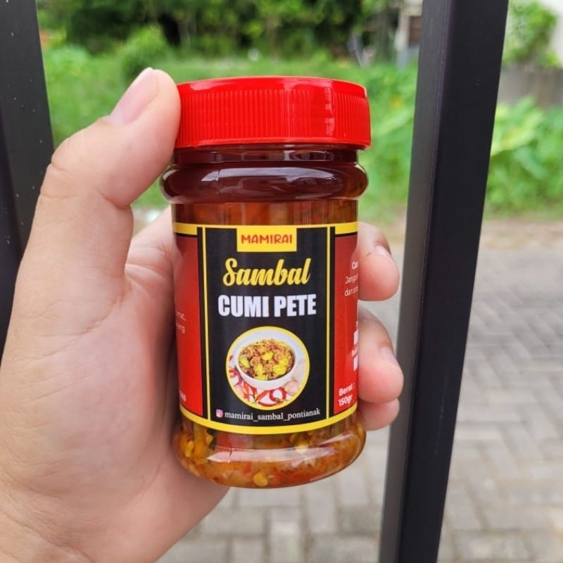 

Sambal Cumi Pete Mamirai 150 gr