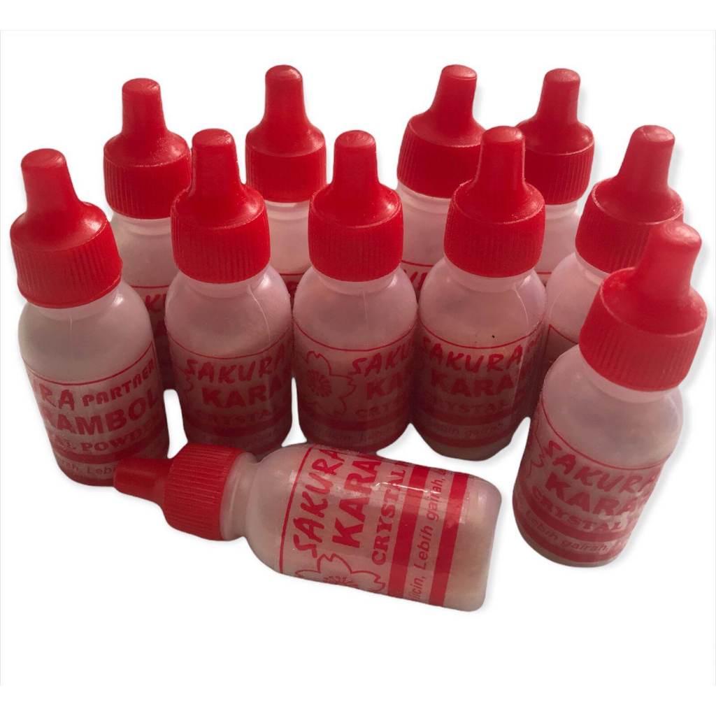 Bedak Kristal Karambol Kasar isi 12 Botol