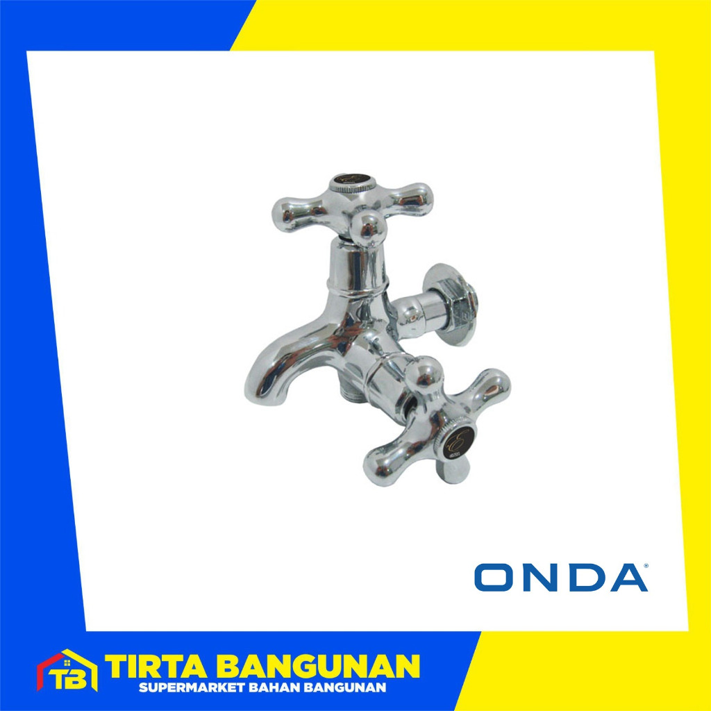 ONDA KRAN CABANG E 08 BG 1/2" KRAN AIR 2 CABANG