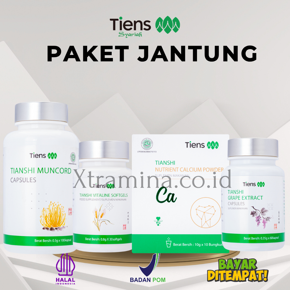 PAKET PRODUK TIENS UNTUK OBAT PEMBENGKAKAN SAKIT JANTUNG KORONER