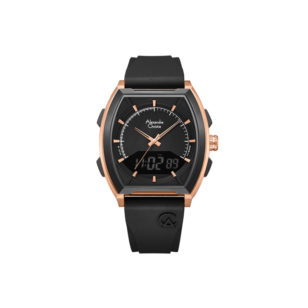 Alexandre Christie AC 9390 Jam Tangan Pria Analog Digital