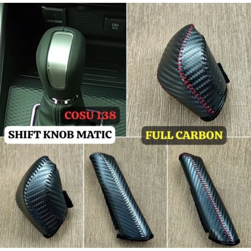 Cover Sarung Shift Knob Perseneling Matic Rem Tangan All New Avanza Veloz All New Xenia 2022 2023 20