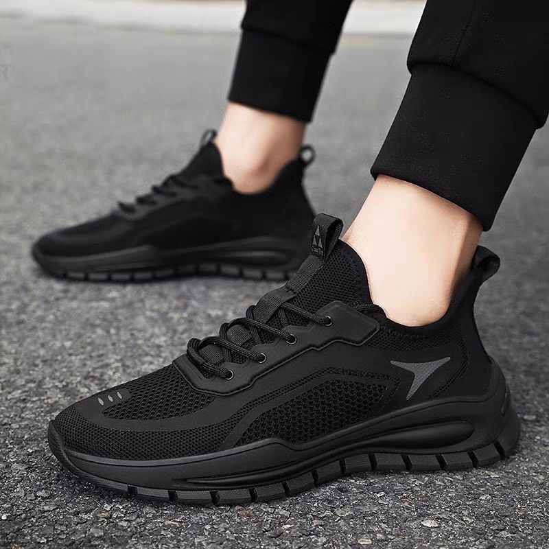 	 FREE BOX LV0378 Sepatu Running Pria Casual Sneakers Sport Shoes	