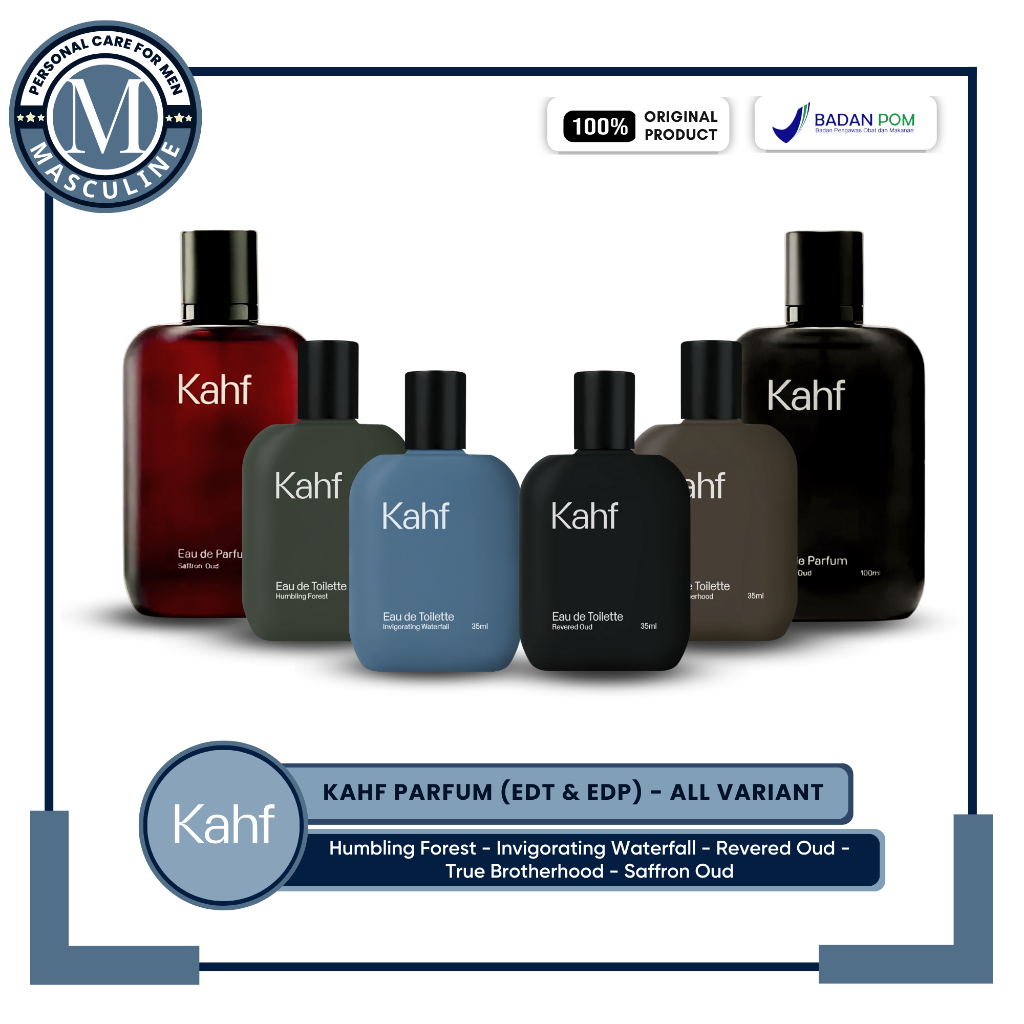 Kahf Parfum (EDT & EDP) - All Variant