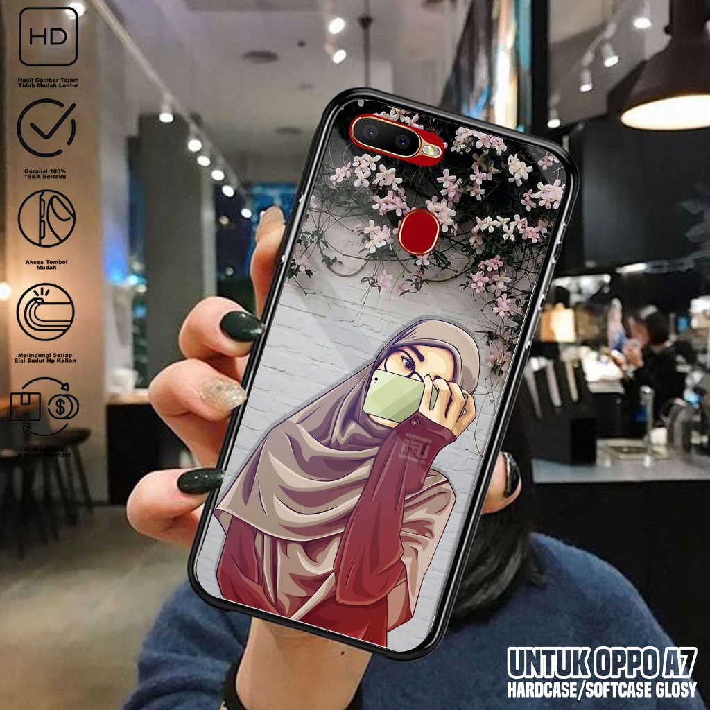 Case Oppo A7 - Casing Hp Oppo A7 Terbaru ( HJB ) - Kesing Hp Oppo A7 - Silikon Hp - Cover Hp - Mika 