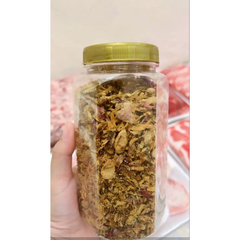 

BAWANG GORENG BREBES KEMASAN TOPLES +/- 250gr