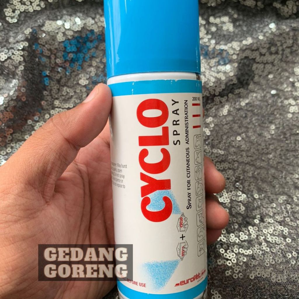 Cyclo Spray Obat Luka Ayam