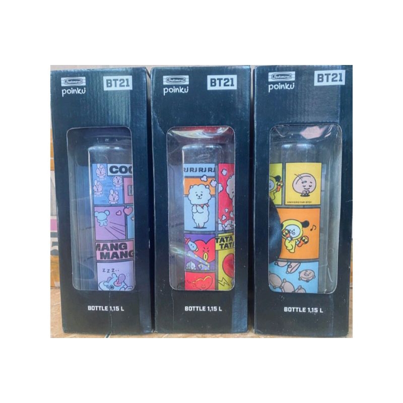Botol minum BTS BT21 BOTOL KARAKTER 1,15L