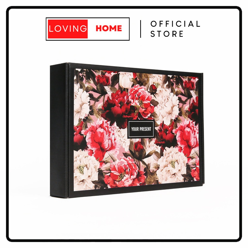 

LOVING HOME - Box Gift Kotak Kado Floral Premium Dus Kotak Hadiah