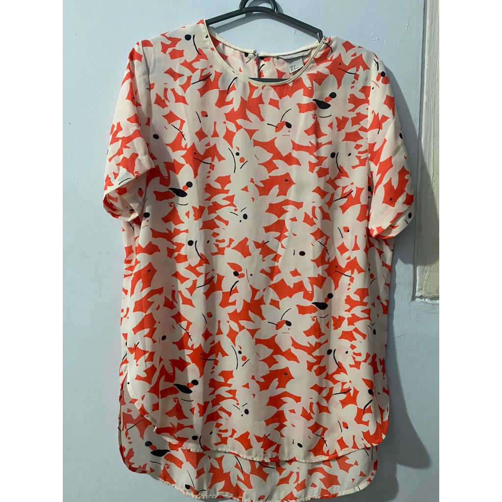 Blouse h and m | blouse branded | preloved blouse | preloved baju wanita
